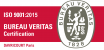 LOGO ISO 9001 BUREAU VERITAS - DAVRICOURT PARIS